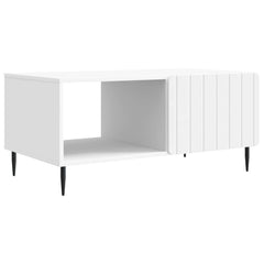 vidaXL Coffee Table White 90 x 50 x 40 cm Engineered Wood 2