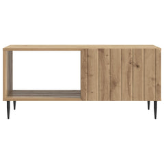 vidaXL Coffee Table Artisan Oak 90 x 50 x 40 cm Engineered Wood 5