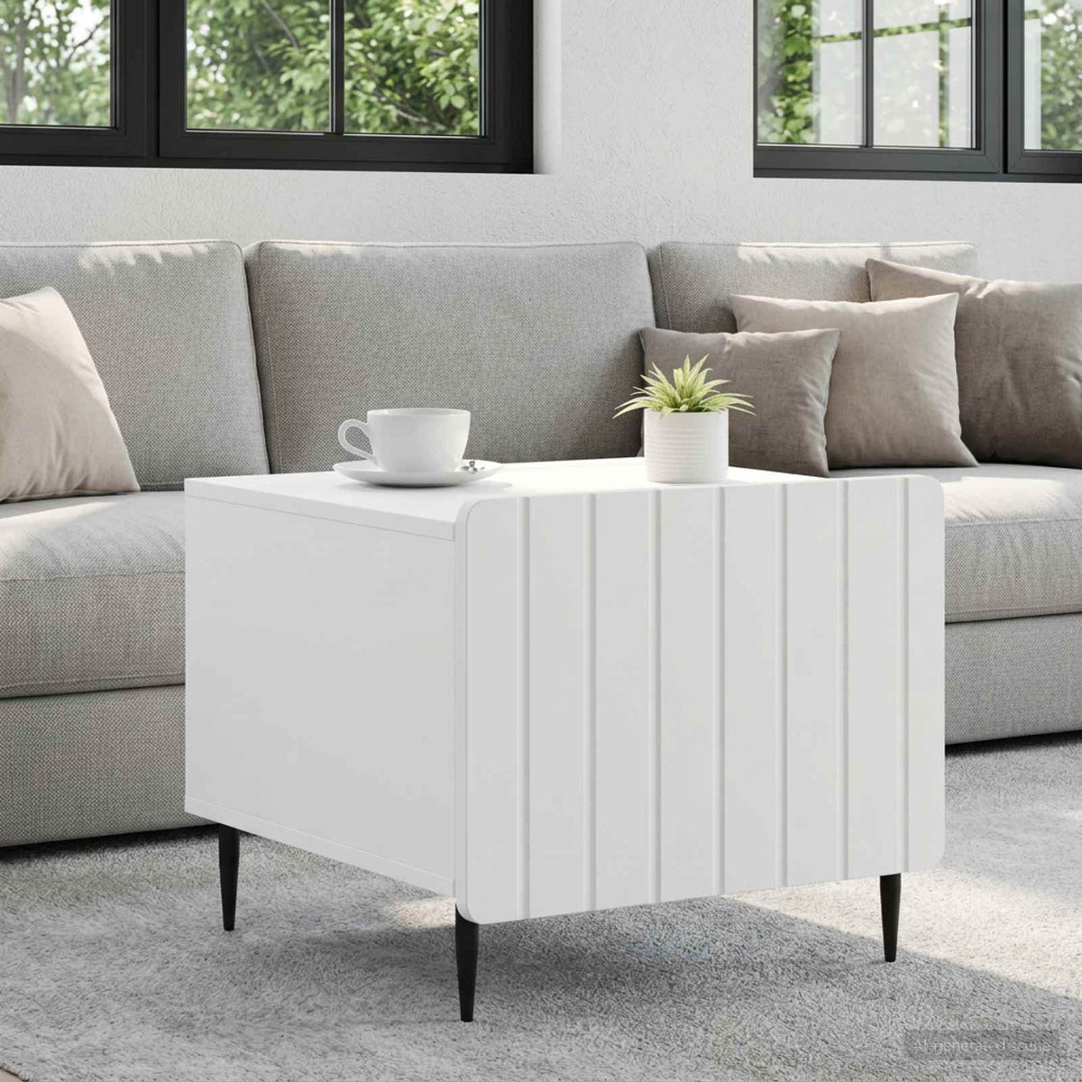vidaXL Coffee Table 49 x 50 x 42 cm Engineered Wood