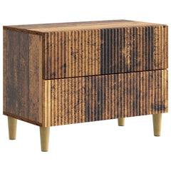 vidaXL Bedside Cabinet Old Wood 62 x 34.5 x 48 cm Engineered Wood 2