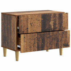 vidaXL Bedside Cabinet Old Wood 62 x 34.5 x 48 cm Engineered Wood 4