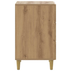 vidaXL Bedside Cabinet Artisan Oak 43 x 41 x 66.5 cm Engineered Wood 6