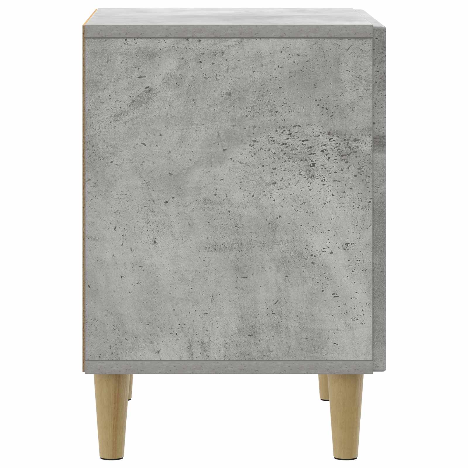 vidaXL Bedside Cabinet Concrete Grey 43 x 34.5 x 50 cm Engineered Wood 6