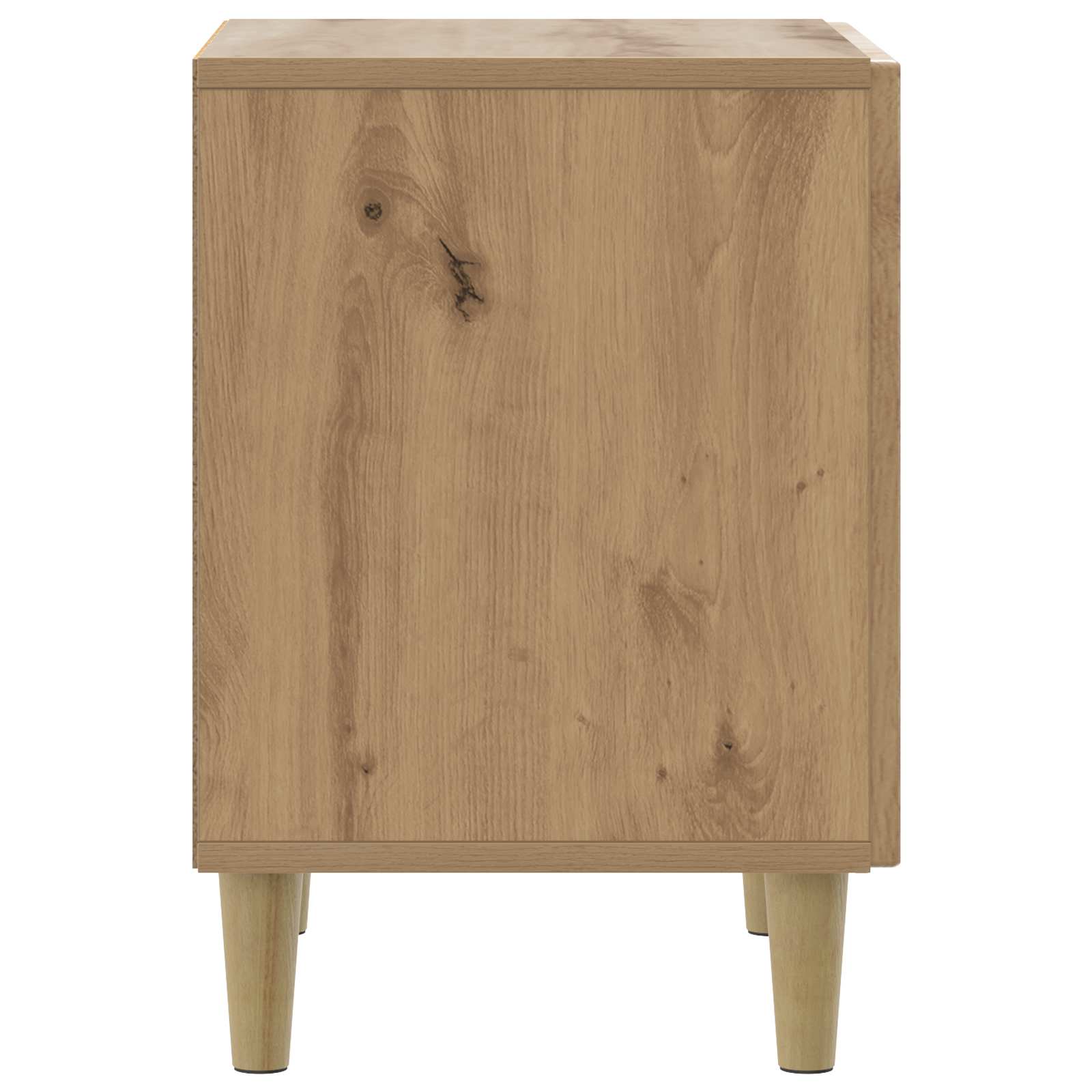 vidaXL Bedside Cabinet Artisan Oak 43 x 34.5 x 50 cm Engineered Wood 6