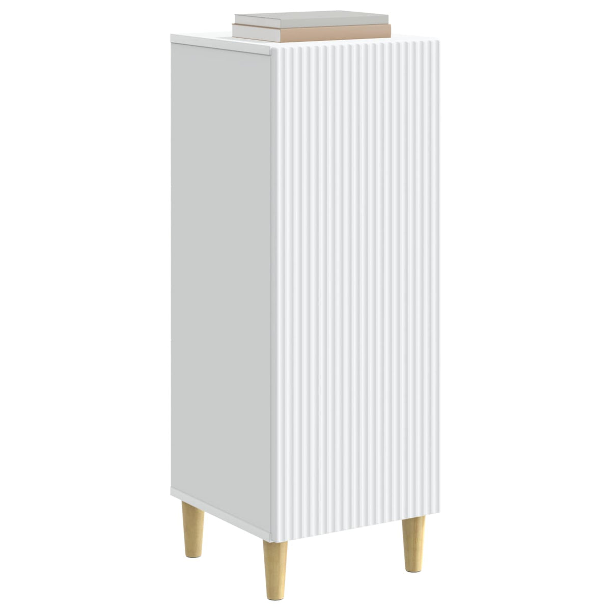 Sideboard 33 x 34.5 x 90 cm Engineered Wood White