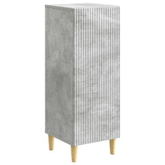 vidaXL Sideboard Concrete Grey 33 x 34.5 x 90 cm Engineered Wood 2
