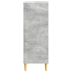 vidaXL Sideboard Concrete Grey 33 x 34.5 x 90 cm Engineered Wood 6