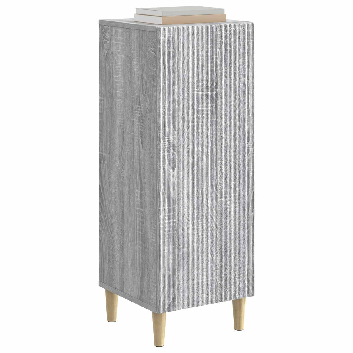 Sideboard 33 x 34.5 x 90 cm Engineered Wood Grey sonoma