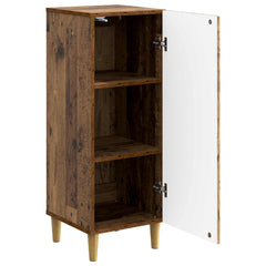 vidaXL Sideboard Old Wood 33 x 34.5 x 90 cm Engineered Wood 5