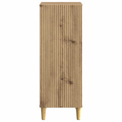 vidaXL Sideboard Artisan Oak 33 x 34.5 x 90 cm Engineered Wood 6