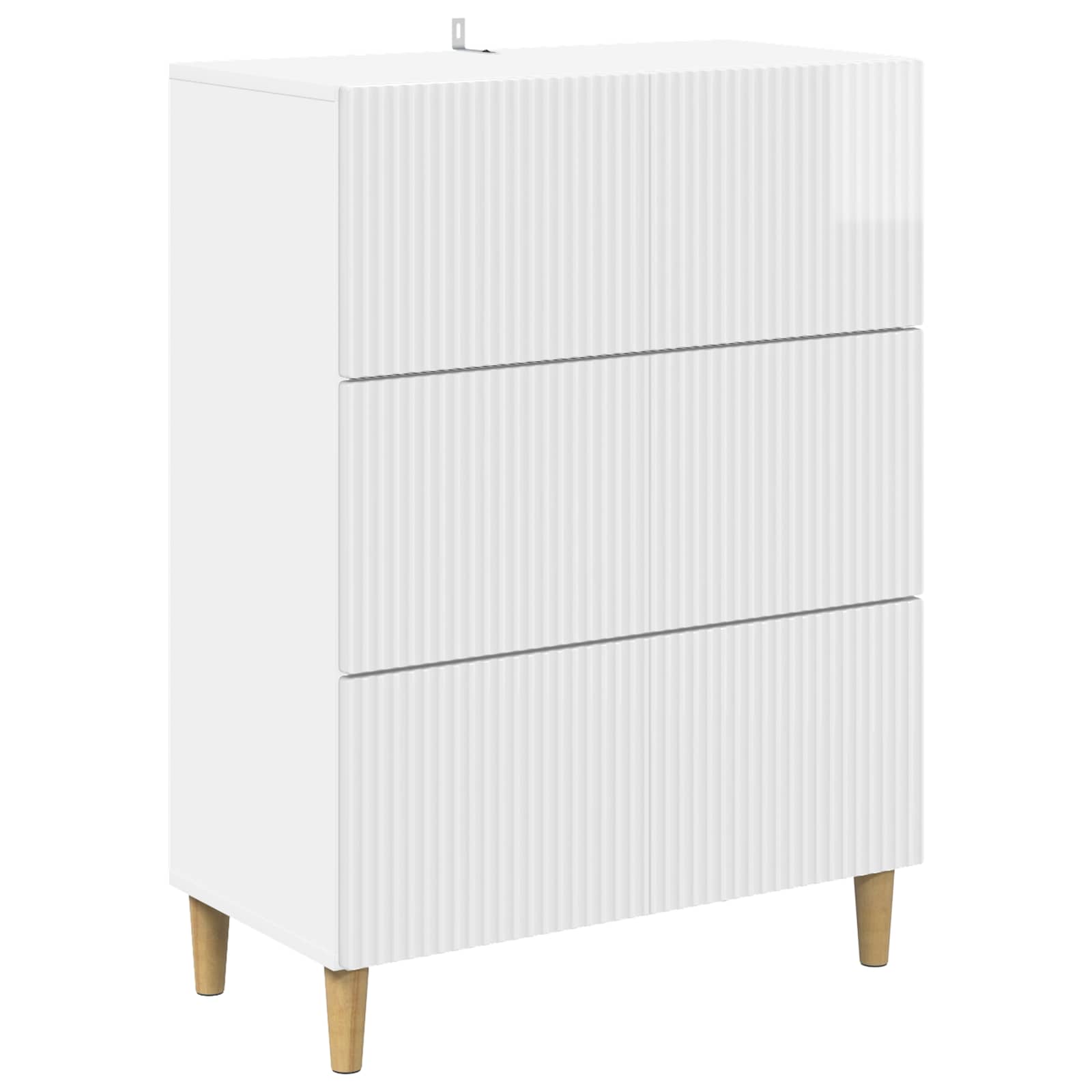 vidaXL Drawer Cabinet 66 x 34.5 x 90 cm Engineered Wood 2
