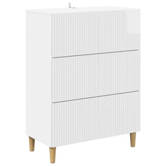 vidaXL Drawer Cabinet 66 x 34.5 x 90 cm Engineered Wood 2