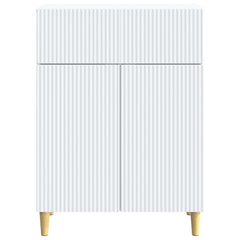 Sideboard 66 x 34.5 x 90 cm Engineered Wood White