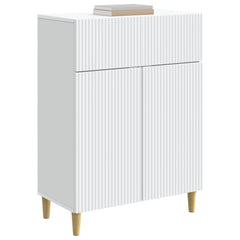 Sideboard 66 x 34.5 x 90 cm Engineered Wood White