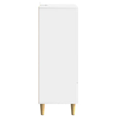 Sideboard 66 x 34.5 x 95 cm Engineered Wood White