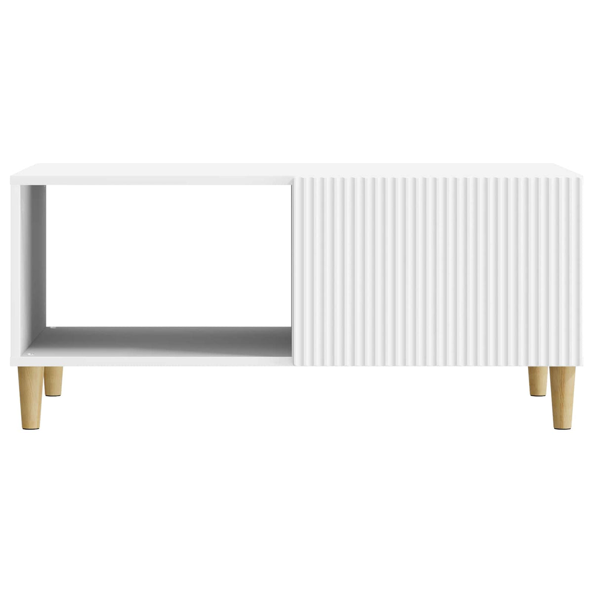 Coffee Table 90 x 50 x 40 cm Engineered Wood White