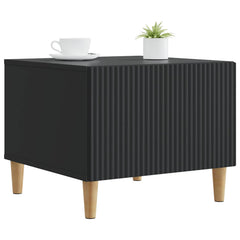 Coffee Table 49 x 50 x 40 cm Engineered Wood Black