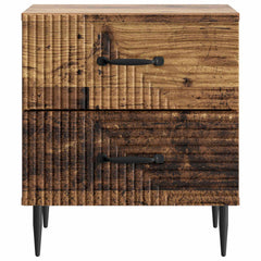 vidaXL Bedside Cabinet Old Wood 43 x 34.5 x 47.5 cm Engineered Wood 5