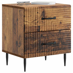 vidaXL Bedside Cabinet Old Wood 43 x 34.5 x 47.5 cm Engineered Wood 3