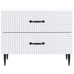 vidaXL Bedside Cabinet White 62 x 34.5 x 47.5 cm Engineered Wood 5