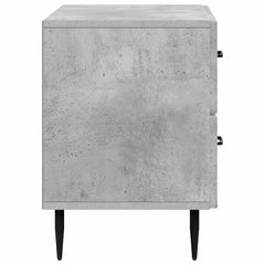 vidaXL Bedside Cabinet with Drawer Concrete Grey 62 x 34.5 x 47.5 cm 6