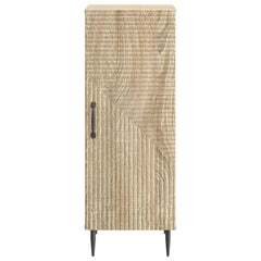 vidaXL Sideboard Sonoma Oak 33 x 34.5 x 89.5 cm Engineered Wood 6