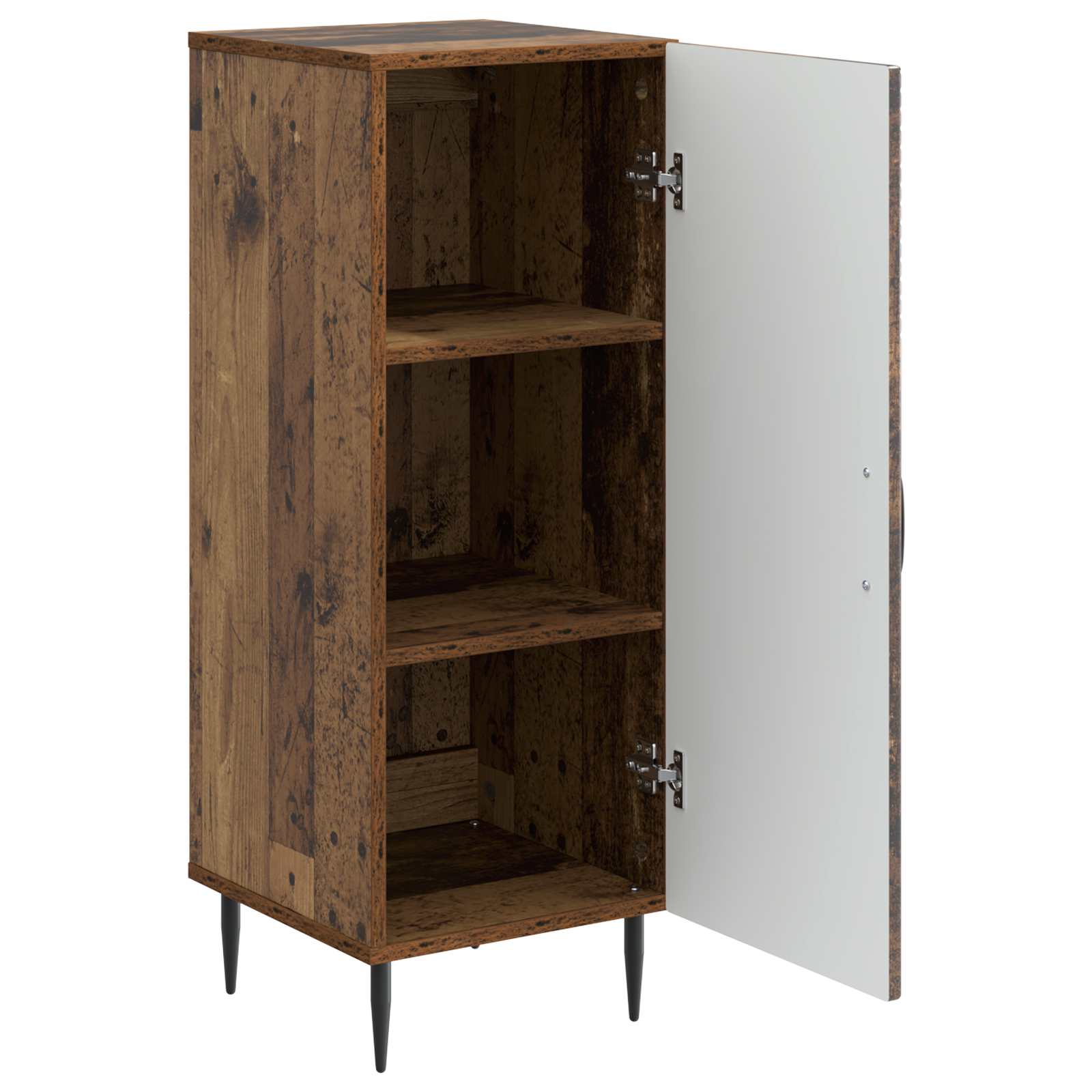 vidaXL Sideboard Old Wood 33 x 34.5 x 89.5 cm Engineered Wood 4