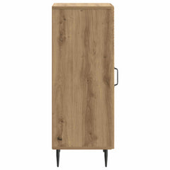 vidaXL Sideboard Artisan Oak 33 x 34.5 x 89.5 cm Engineered Wood 6