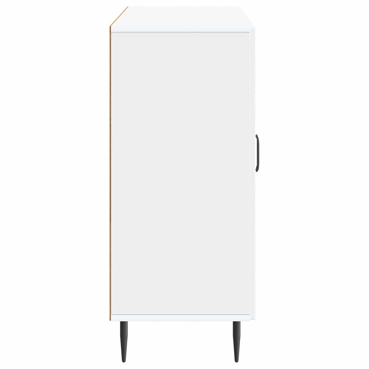 Sideboard 89 x 34.5 x 80 cm Engineered Wood White