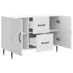 Sideboard 89 x 34.5 x 60 cm Engineered Wood White