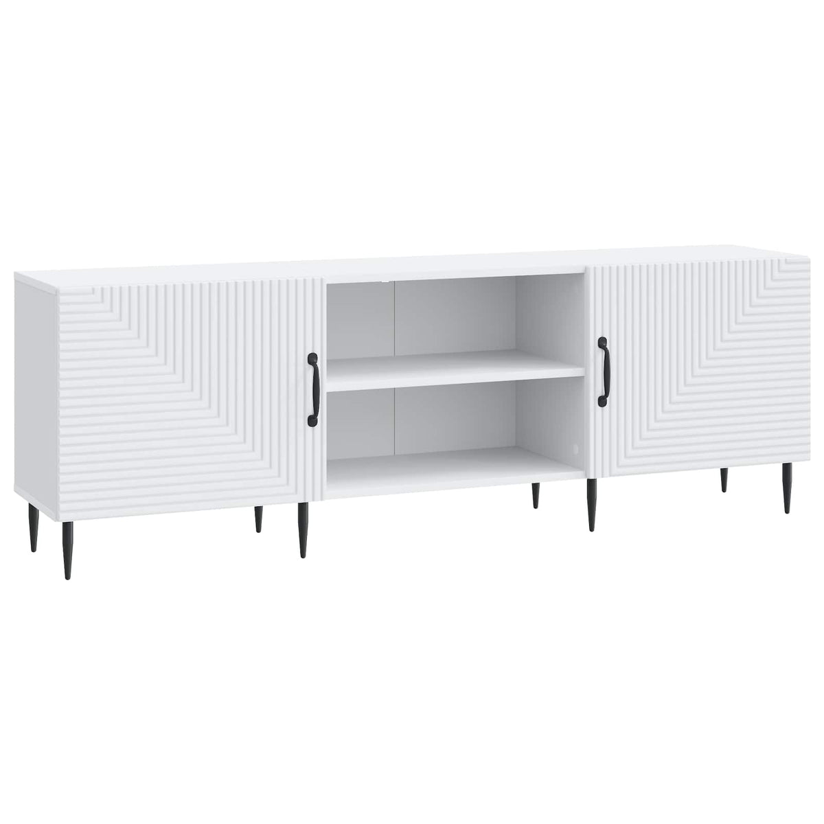TV Cabinet 150 x 31 x 50 cm Engineered Wood White