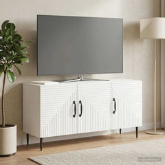 TV Cabinet 99 x 34.5 x 50 cm Engineered Wood White