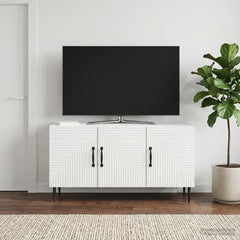 TV Cabinet 99 x 34.5 x 50 cm Engineered Wood White