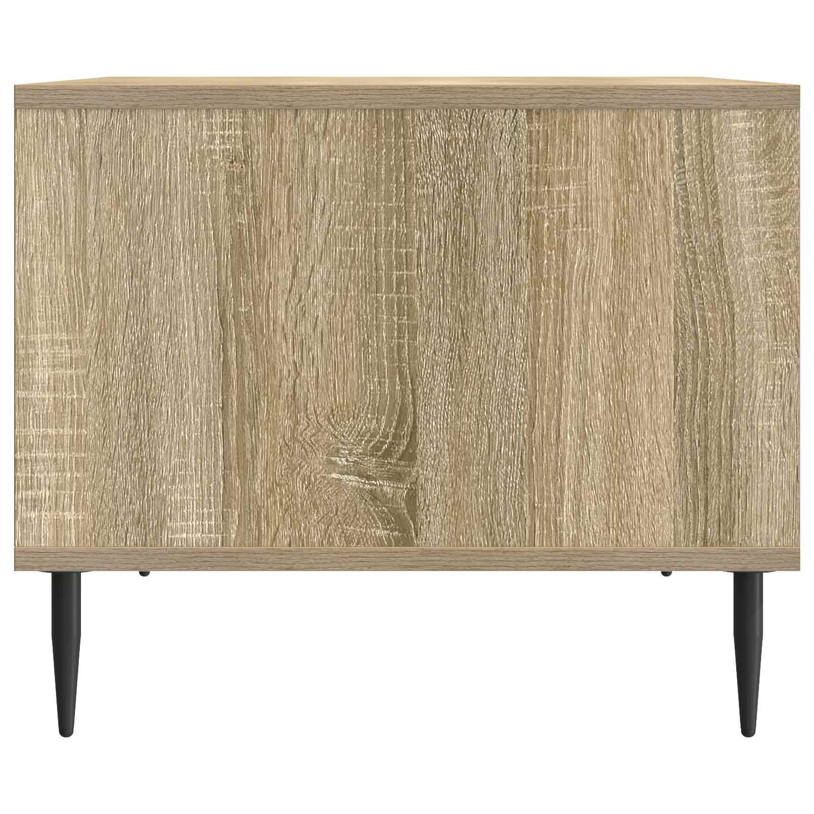 vidaXL Coffee Table Sonoma Oak 90 x 50 x 40 cm Engineered Wood 6