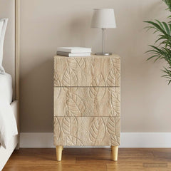 Bedside Table 43 x 41 x 66.5 cm Engineered Wood Sonoma oak