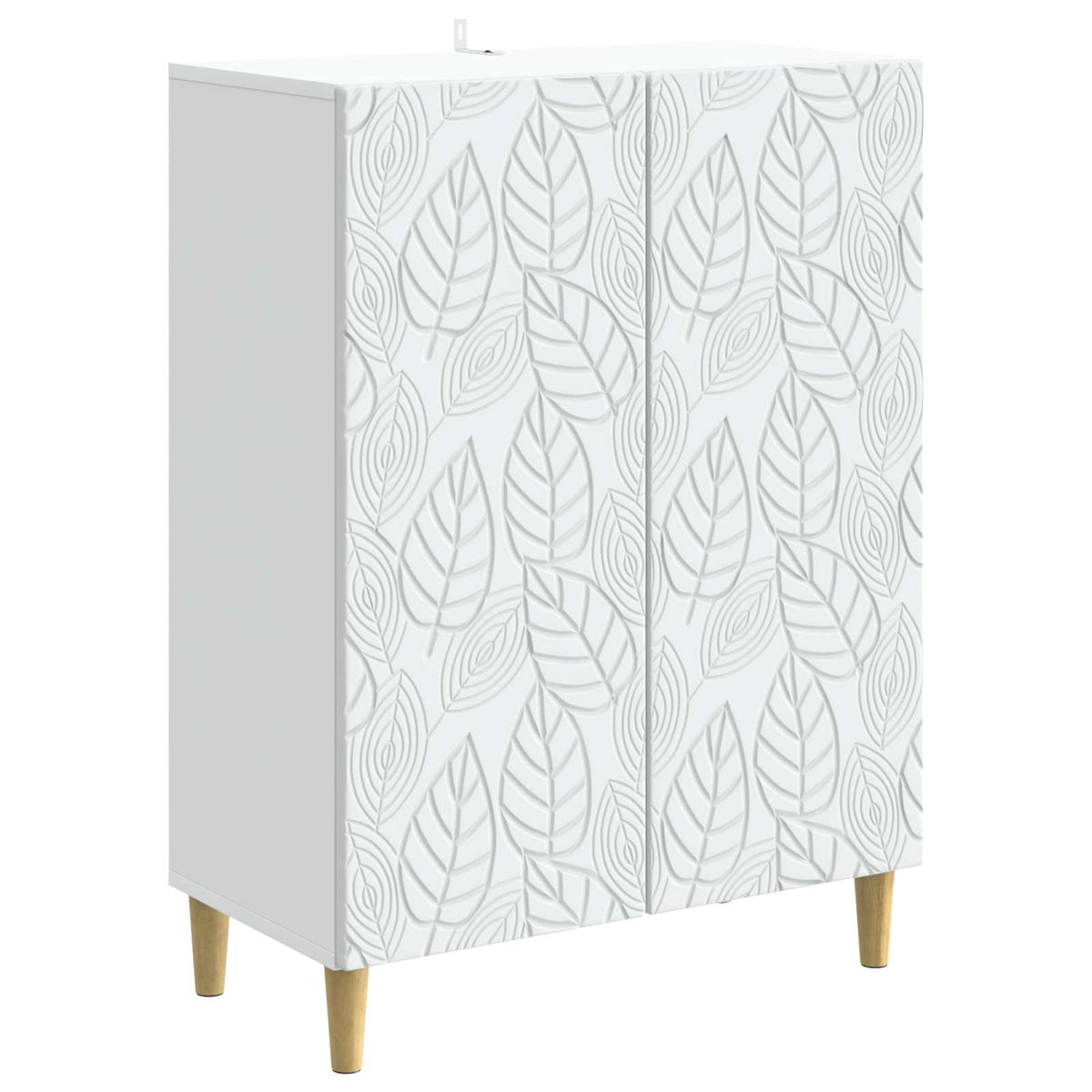 Sideboard 66 x 34.5 x 90 cm Engineered Wood White