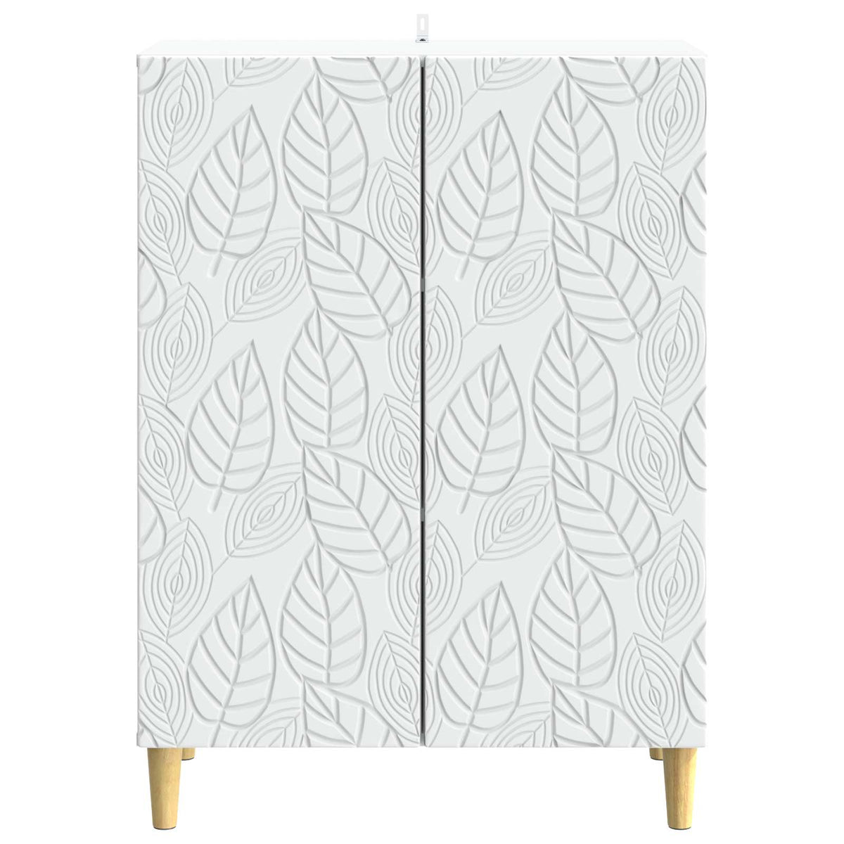 Sideboard 66 x 34.5 x 90 cm Engineered Wood White