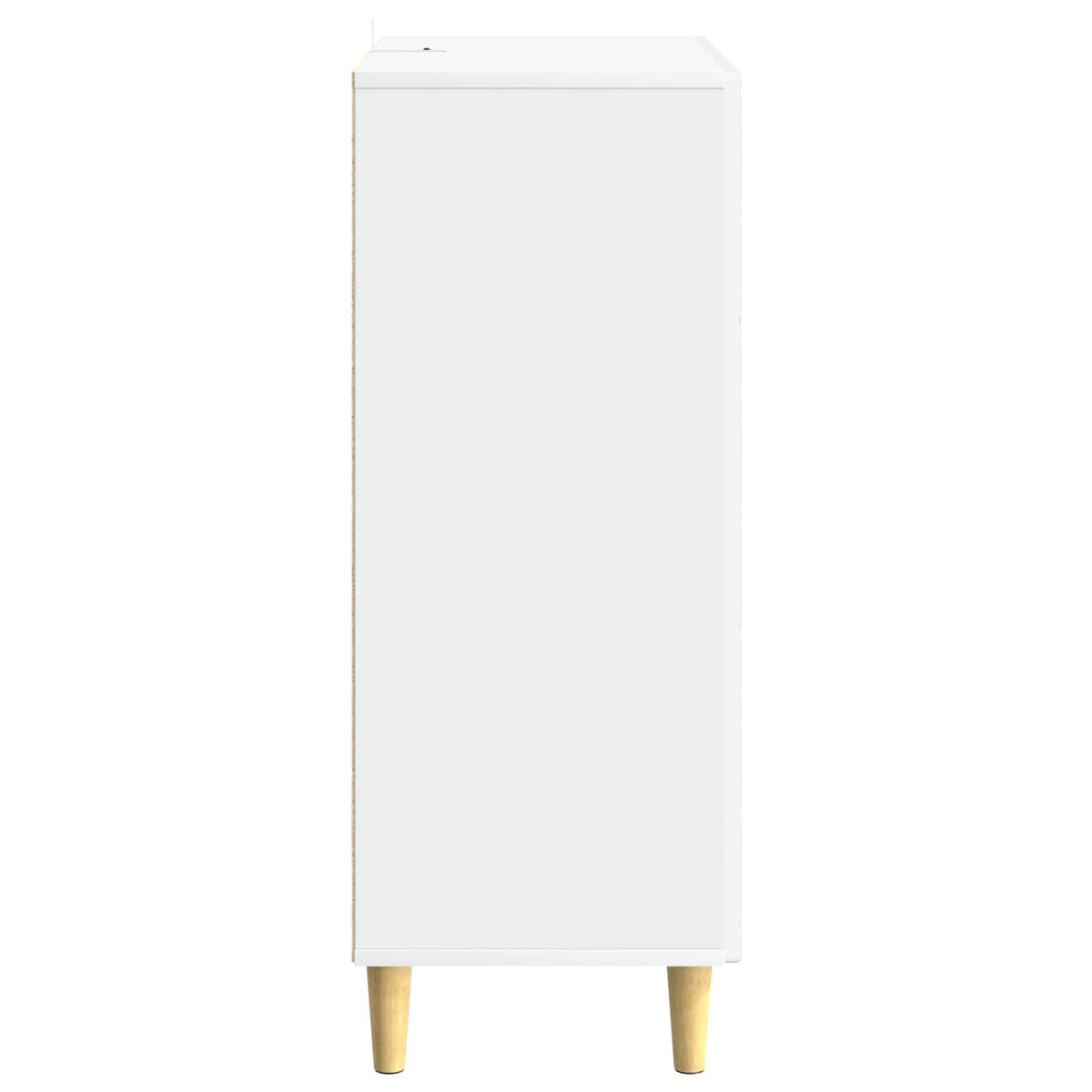 Sideboard 66 x 34.5 x 90 cm Engineered Wood White