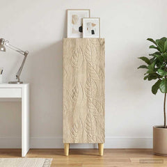 vidaXL Sideboard Sonoma Oak 33 x 34.5 x 90 cm Engineered Wood 3