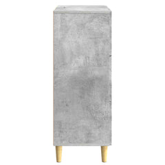 vidaXL Drawer Cabinet Concrete Grey 66 x 34.5 x 90 cm Engineered Wood 6