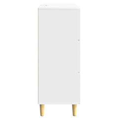 vidaXL Drawer Cabinet High Gloss White 66 x 34.5 x 90 cm 6