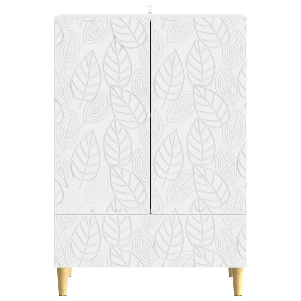 Sideboard 66 x 34.5 x 95 cm Engineered Wood White