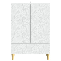 Sideboard 66 x 34.5 x 95 cm Engineered Wood White