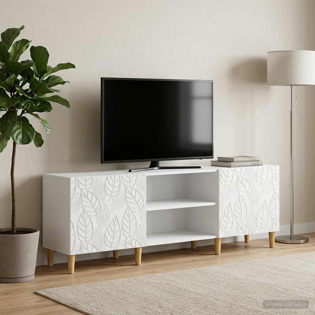 TV Cabinet 150 x 31 x 50 cm Engineered Wood White