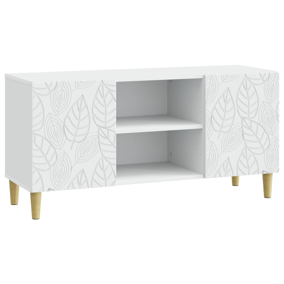 TV Cabinet 102 x 34.5 x 50 cm Engineered Wood White