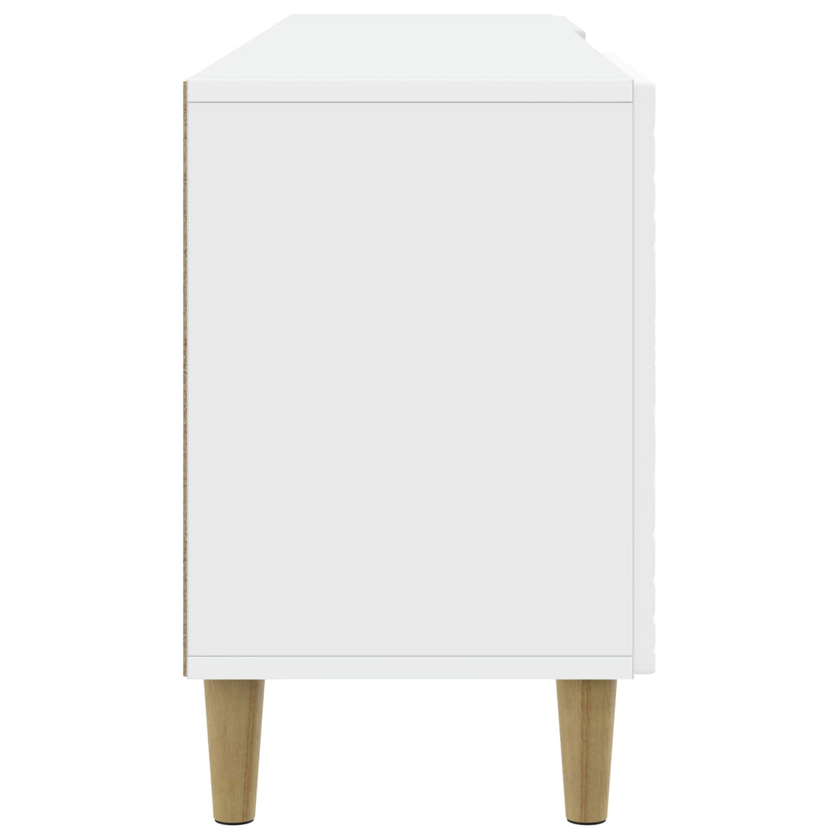 TV Cabinet 102 x 34.5 x 50 cm Engineered Wood White