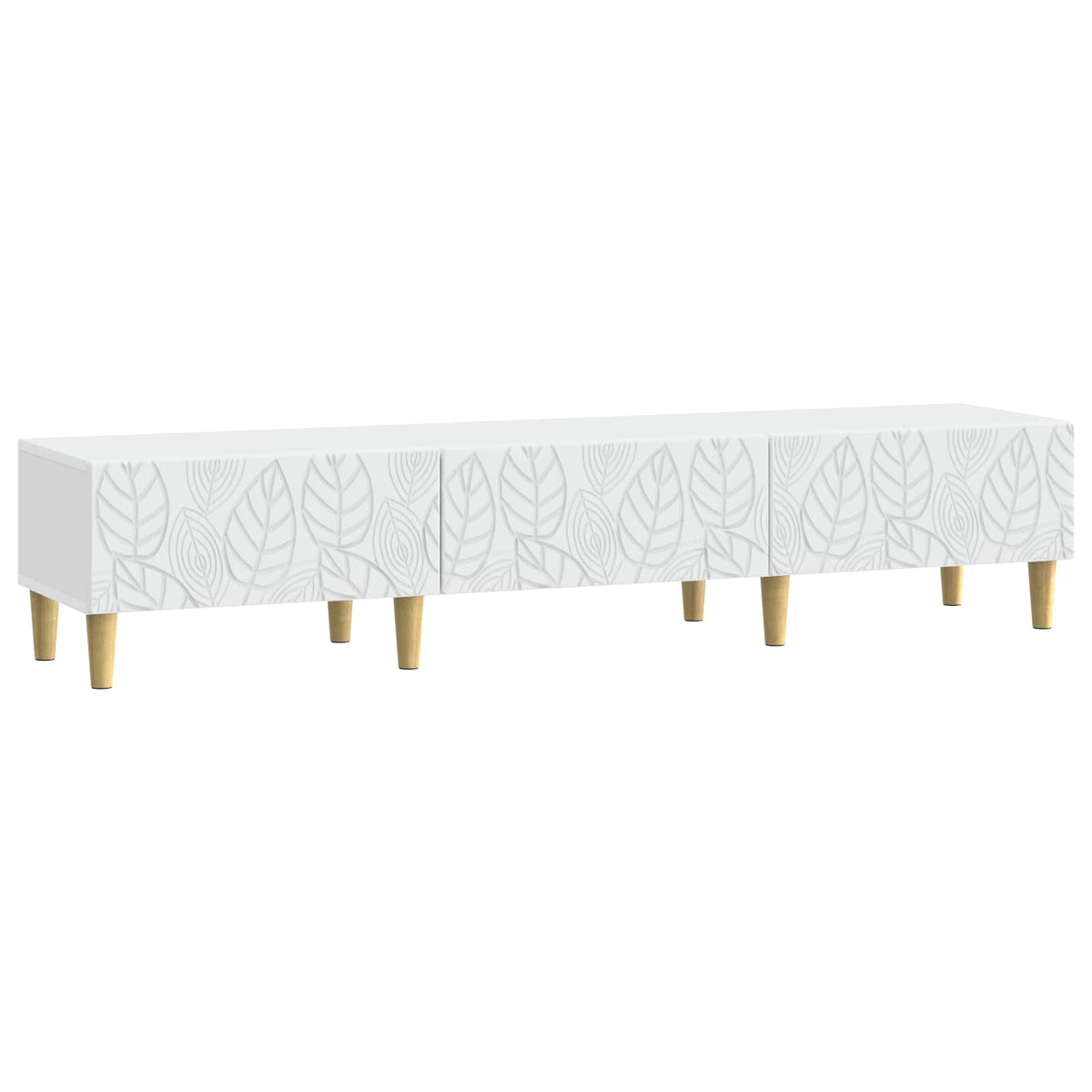 TV Cabinet 147 x 34.5 x 30 cm Engineered Wood White