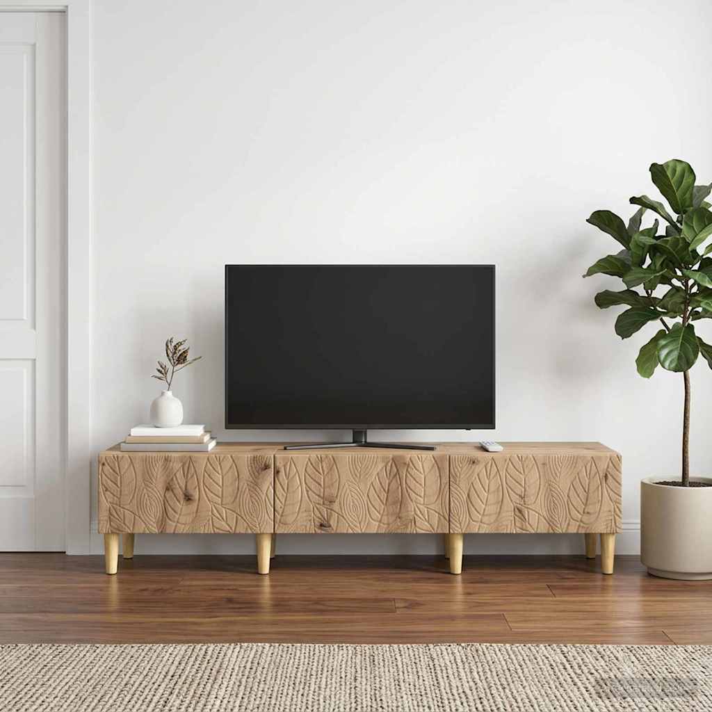 TV Cabinet 147 x 34.5 x 30 cm Engineered Wood Artisan oak