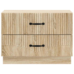 vidaXL Bedside Cabinet Sonoma Oak 62 x 34.5 x 44.5 cm Engineered Wood 5