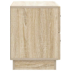 vidaXL Bedside Cabinet Sonoma Oak 62 x 34.5 x 44.5 cm Engineered Wood 6